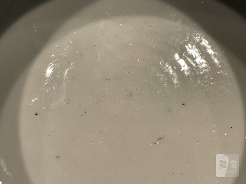 清康熙 豇豆红镗锣洗 - 图7